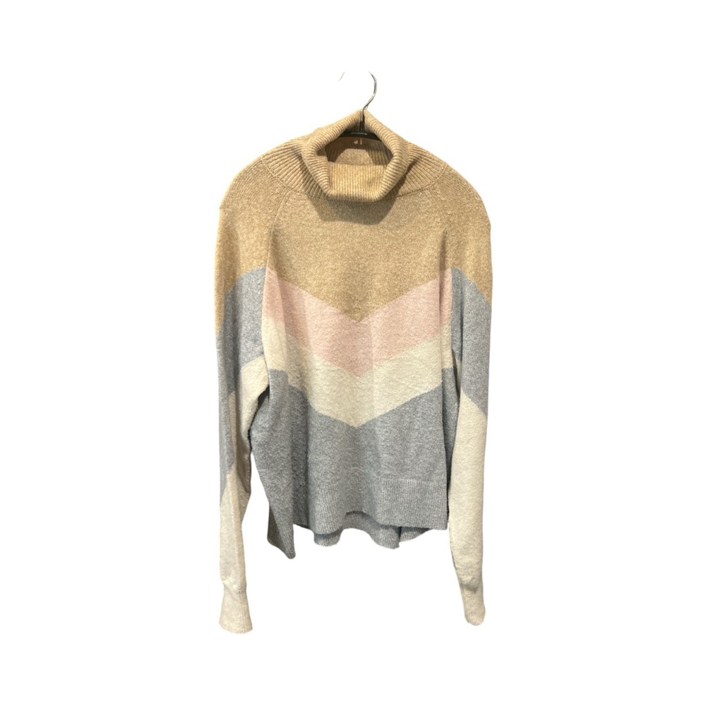 Vero Moda Multicolor Chevron Turtleneck Sweater